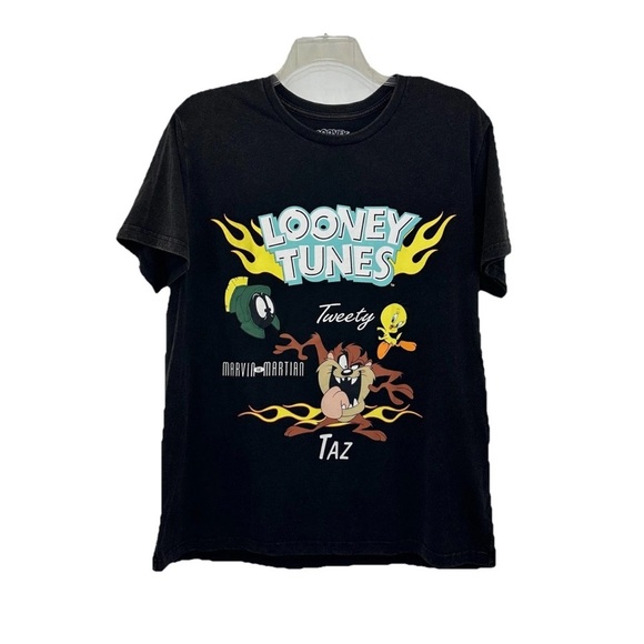 Looney Tunes Mania Tops - Vintage Retro 90s Tees Looney Tunes Taz Tweety Daffy Duck Bugs Bunny Size XXL